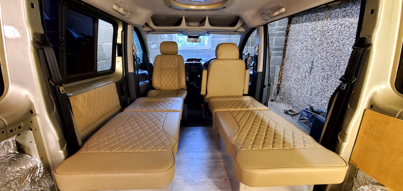 DSS2 Day Van - Single Van Bed Seat (connects to front van seats)