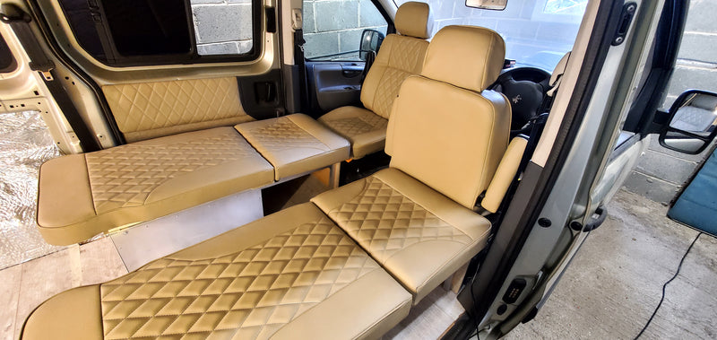 DSS2 Day Van - Single Van Bed Seat (connects to front van seats)
