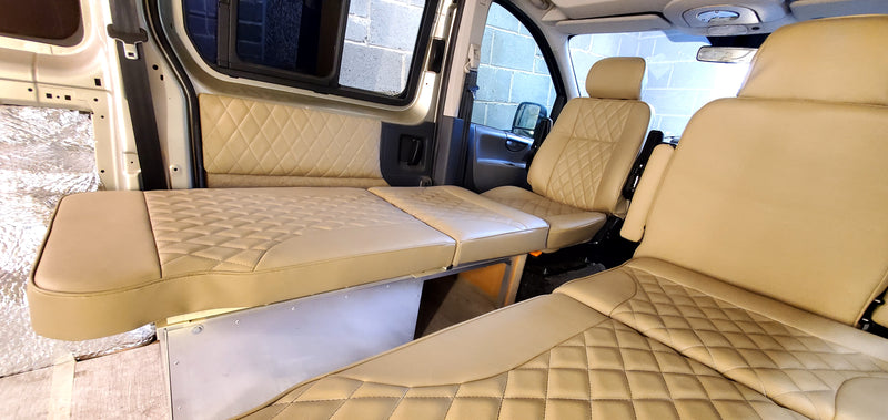 DSS2 Day Van - Single Van Bed Seat (connects to front van seats)