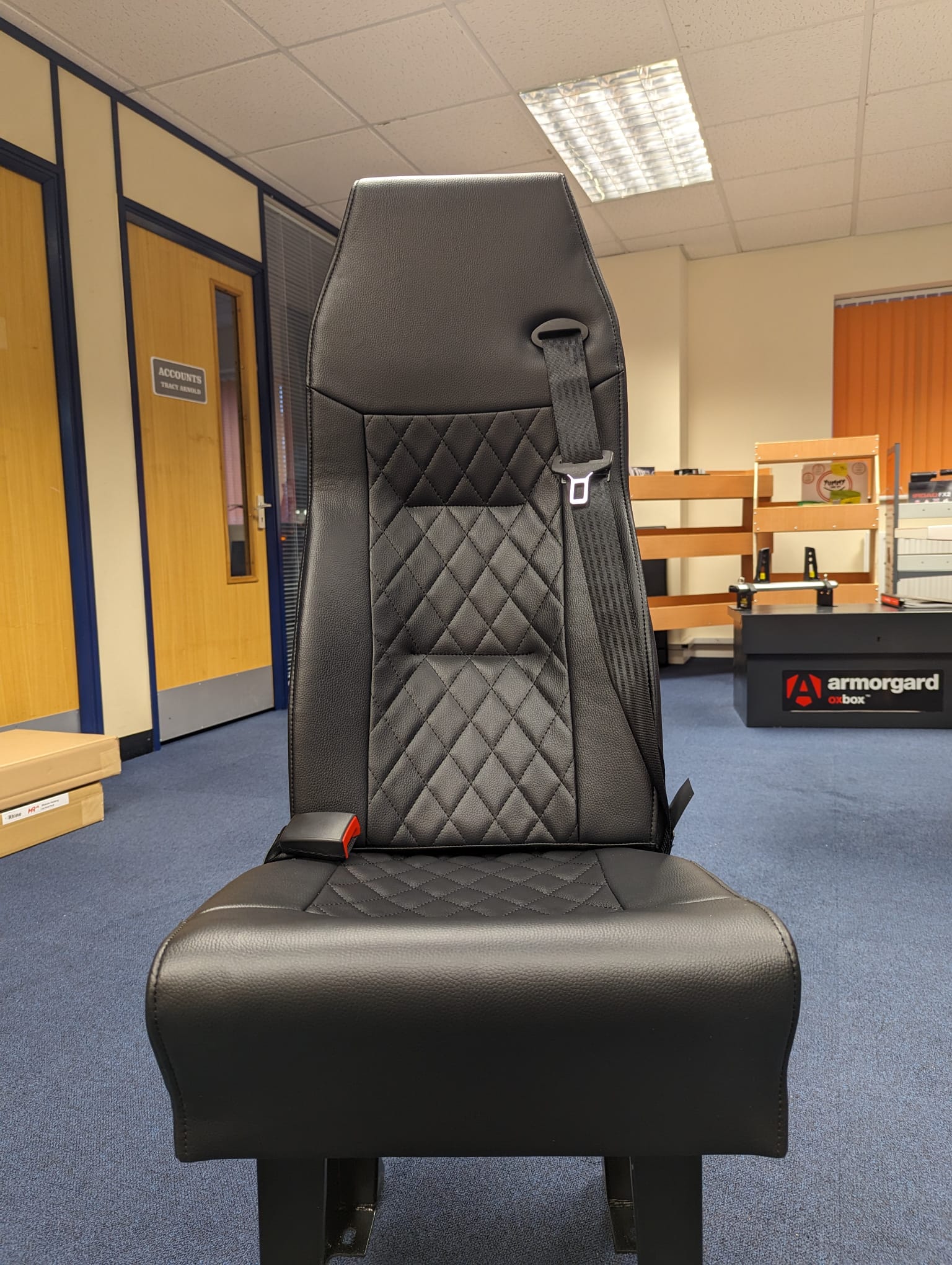 A1 Single High Back Crash Tested Van Minibus Coach Seating