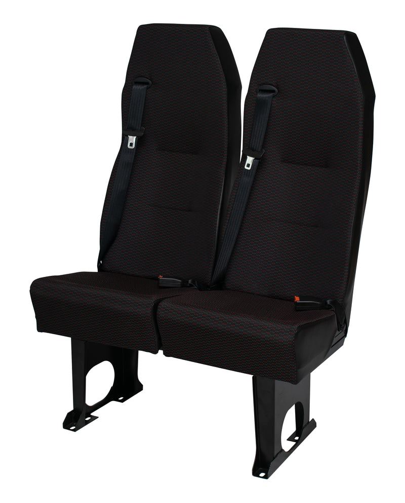 A1 Double High Back Crash Tested Van Minibus Coach Seating