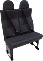 A1 Double Semi-High Back Crash Tested Camper Van Minibus Coach Seating. thumbnail
