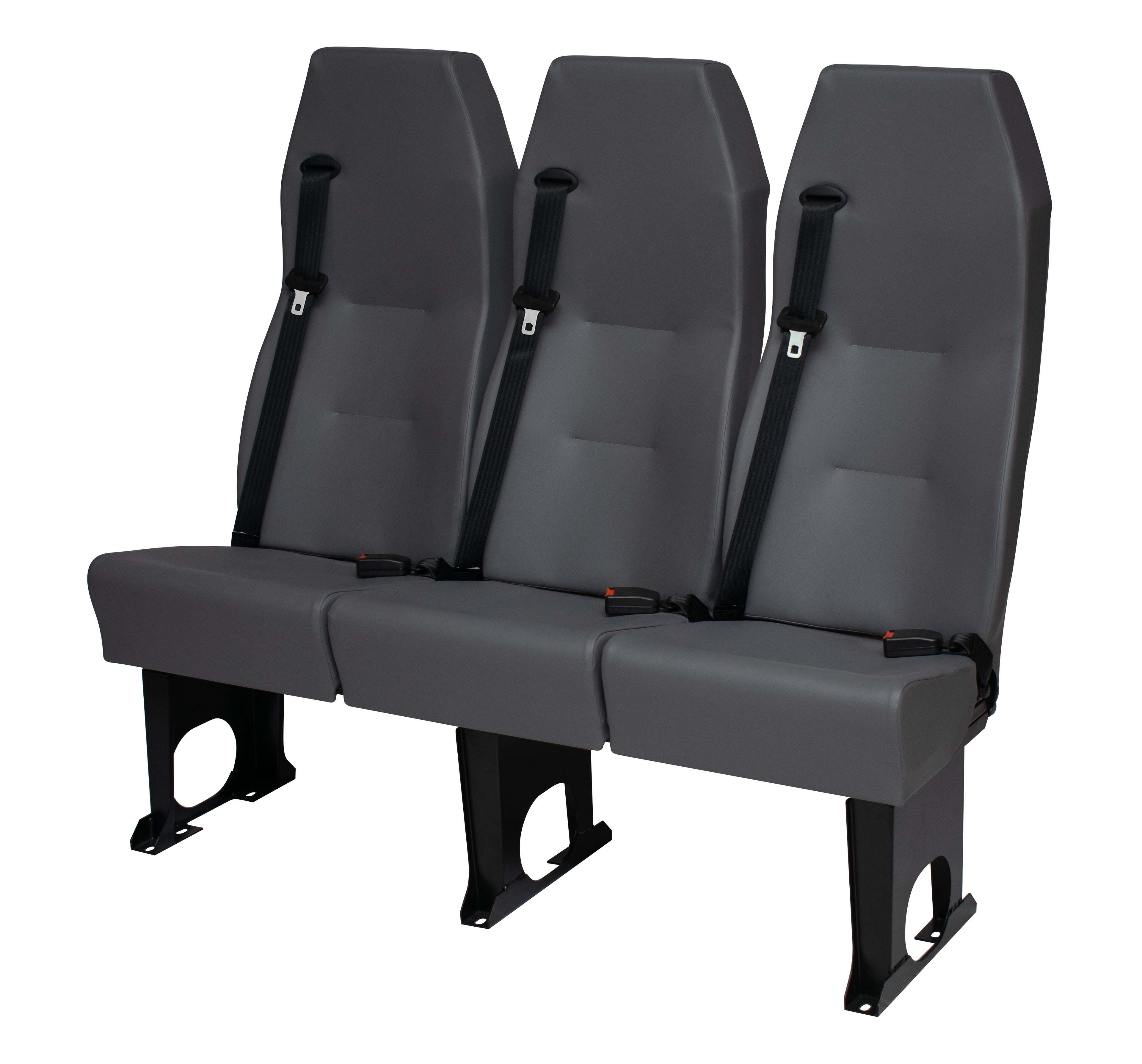 A1 Triple High Back Crash Tested Van Minibus Coach Seating