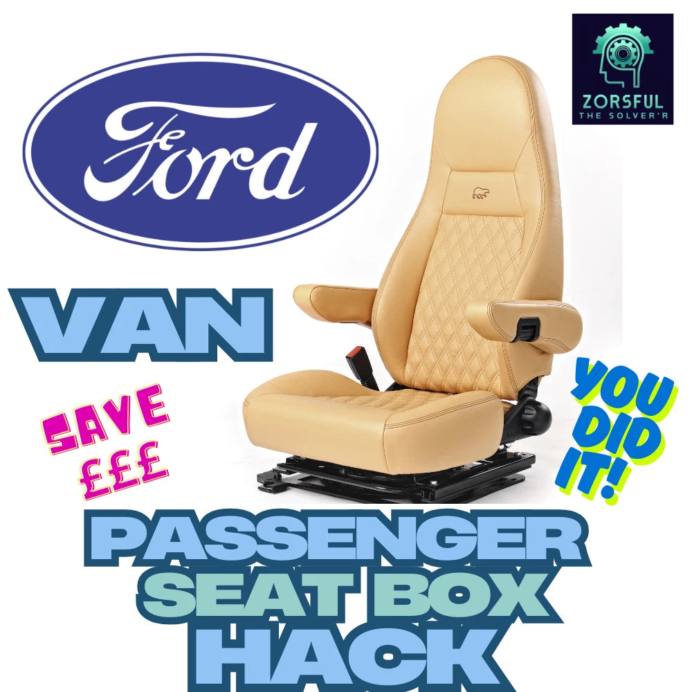 DSB1 Ford Custom , Transit Passenger Single Seat Box Campervan Conversion Guide