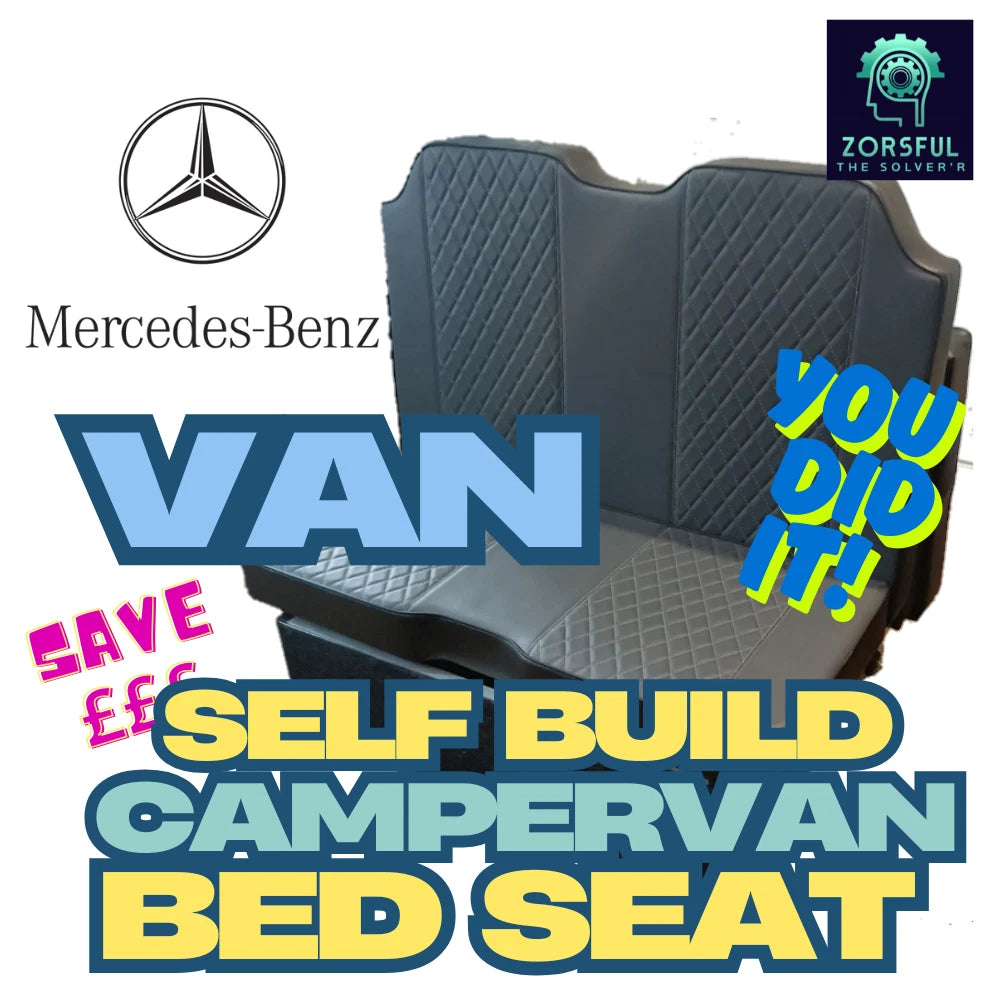 CVB1 Mercedes Sprinter Vito universal Self build Campervan Fold-out Bed Seat