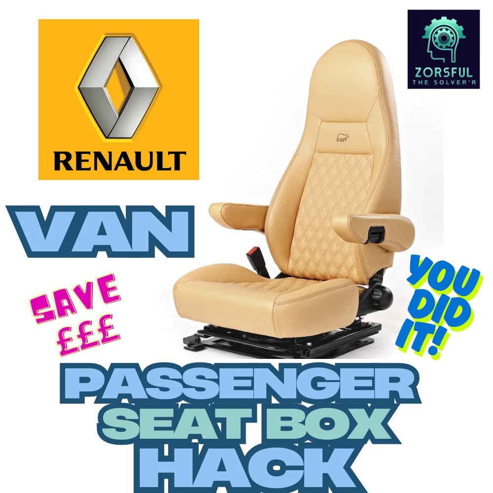 DSB1 Renault Trafic Master Passenger Single Seat Box Campervan Conversion Guide