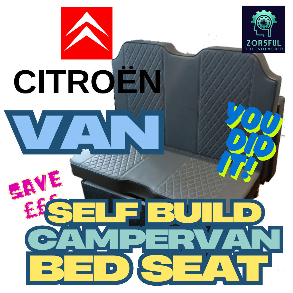 CVB1 Citroen Relay, Dispatch Self build Campervan Foldout Bed Seat