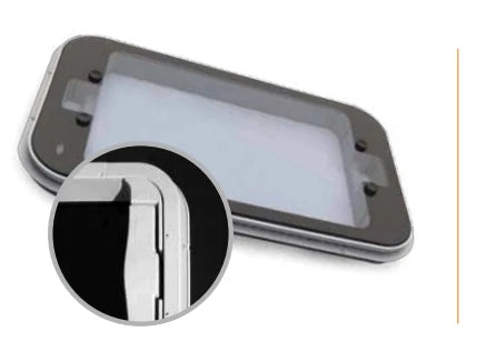 Low profile Slimline Camper Van Pop-up Roof Skylight Vent Moon Roof Escape Hatch