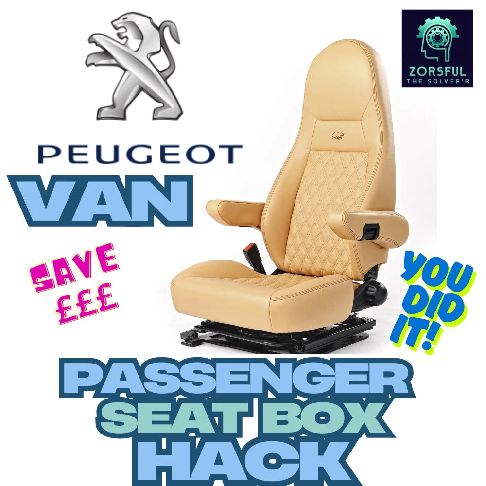 DSB1 Peugeot Boxer Expert Passenger Single Seat Box Campervan Conversion Guide