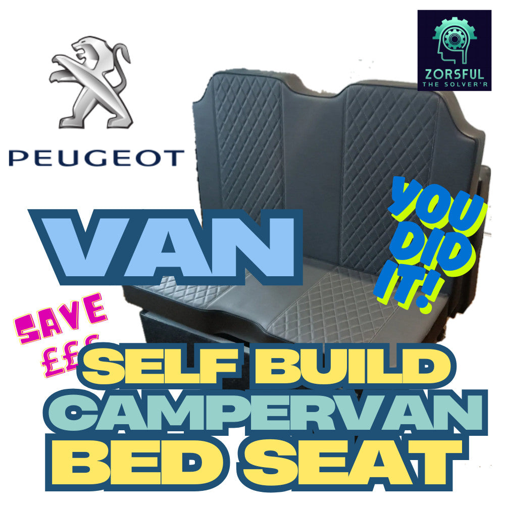 CVB1 Peugeot Boxer, Expert  universal  Self build Campervan Fold-out Bed Seat